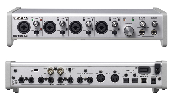 TASCAM SERIES 208i