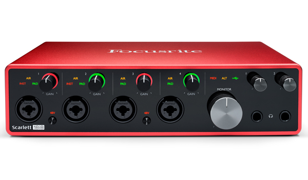 Focusriteの第三世代！新たな機能も搭載されたScarlett 18i8 3Gをご ...