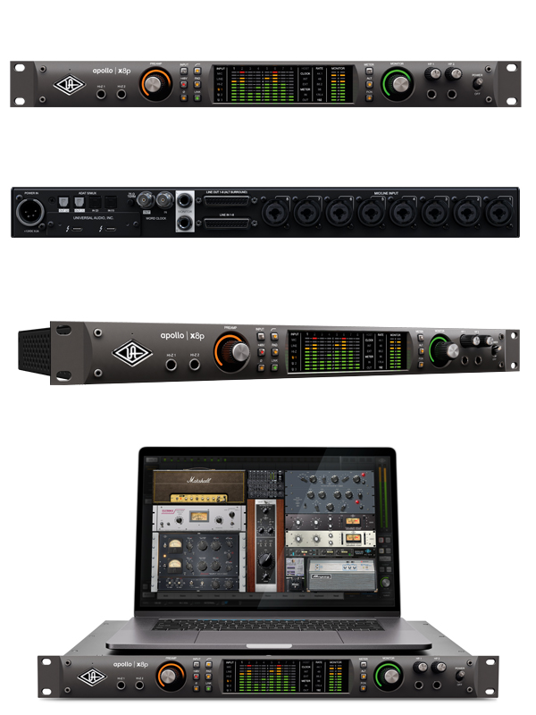 Universal Audio Apollo X8P Custom 3 Upgrade