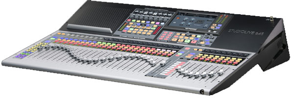 PreSonusの高品質なデジタルミキサーStudioLive 64Sをご紹介いたします!
