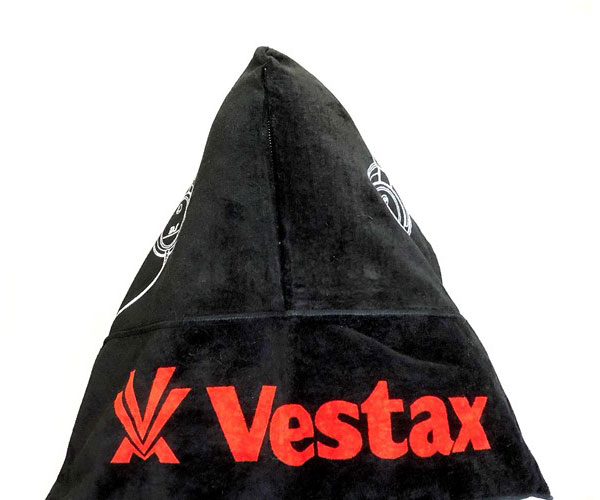 VESTAXフード付マフラータオル VTW-001BLK