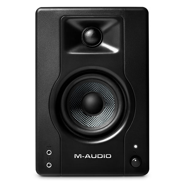 M-Audio 3.5インチ アクティブ モニタースピーカー ペア 小型 Bluetooth ゲーミング 音楽制作 ライブ配信 