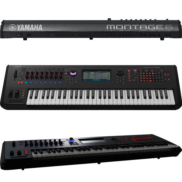 YAMAHAのシンセサイザーMONTAGE6をご紹介いたします。