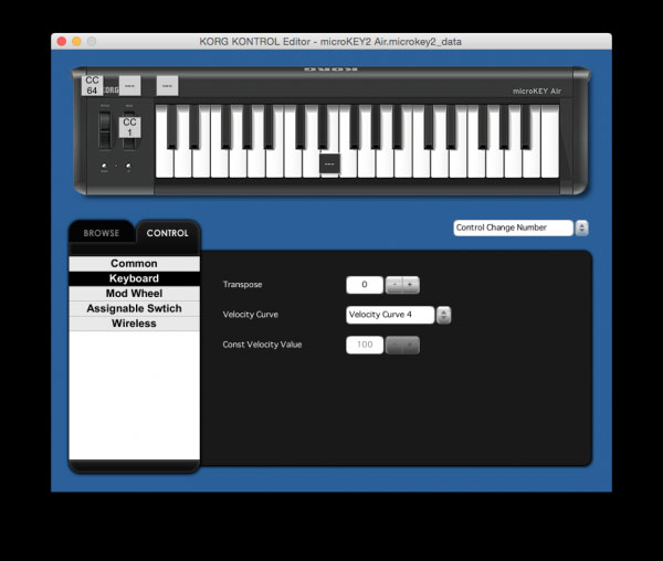 KORGのワイヤレスMIDIキーボードmicroKEY2 Airをご紹介いたします。