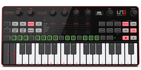 IK Multimedia UNO Synth Pro desktop