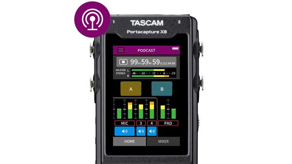 TASCAM Portacapture X8