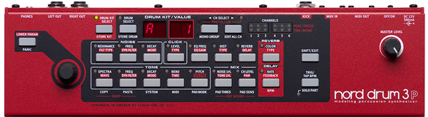 【良品】nord drum バーチャル アナログ ドラム シンセサイザー 良品】nord drum バーチャル・アナログ・ドラム・シンセサイザー