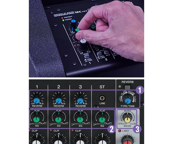 YAMAHA STAGEPAS 1K mkII