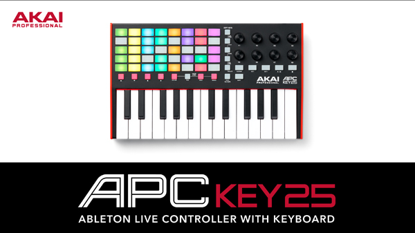 APC Key 25 MK2を使えば初心者の方でも簡単に作曲が出来る！信頼のAKAI ...