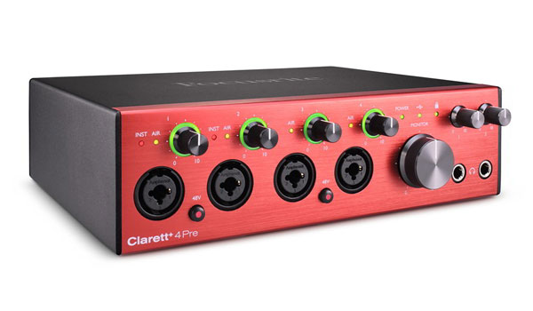 Focusrite Clarett+ 4Pre