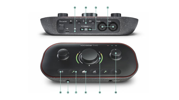 Focusrite Vocaster Two