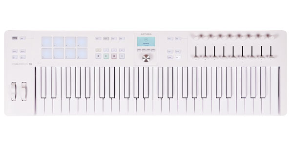 KeyLab Essential 49 MK3 Alpine White