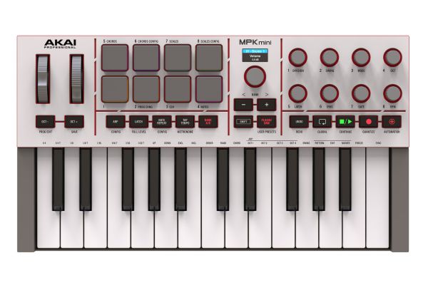 美品　AKAI MPK mini MIDIキーボード [AD34]