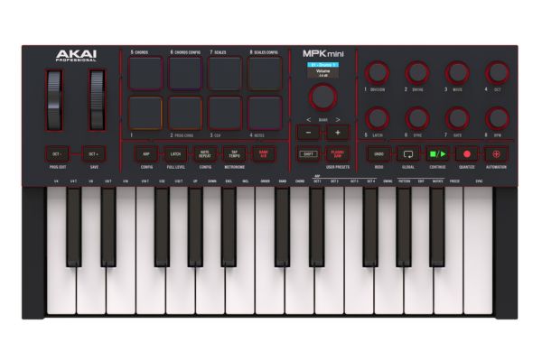 AKAI MPK mini キーボード 製品情報：MPK mini Special Edition Grey：AKAI professional