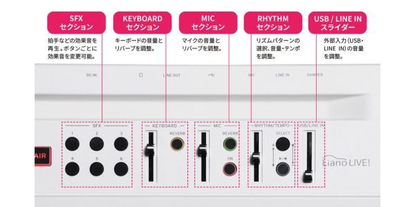 KORG/電子ピアノ/Liano LIVE!