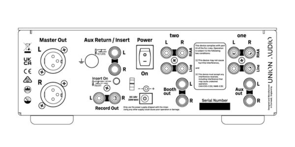 Union Audio/DJミキサー/orbit.2 LE）