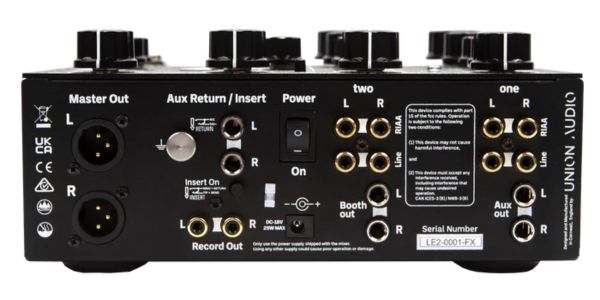 Union Audio/DJミキサー/orbit.2 LE fx）