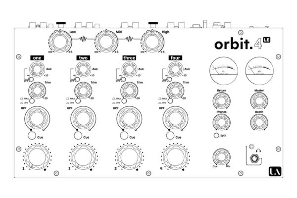 Union Audio/DJミキサー/orbit.4 LE