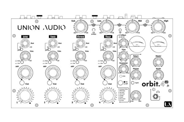 Union Audio/DJミキサー/orbit.4 LE fx