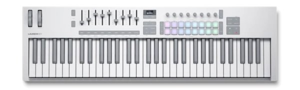 novation/MIDIキーボード/Launchkey 61 White