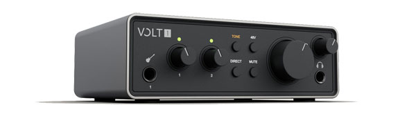 Universal Audioの高品質オーディオインターフェイスVolt 1 Gen 2 USB Universal Audioの高品質オーディオインターフェイスVolt 1 Gen 2 USB