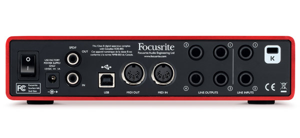 Focusrite Scarlett 6i6 G2