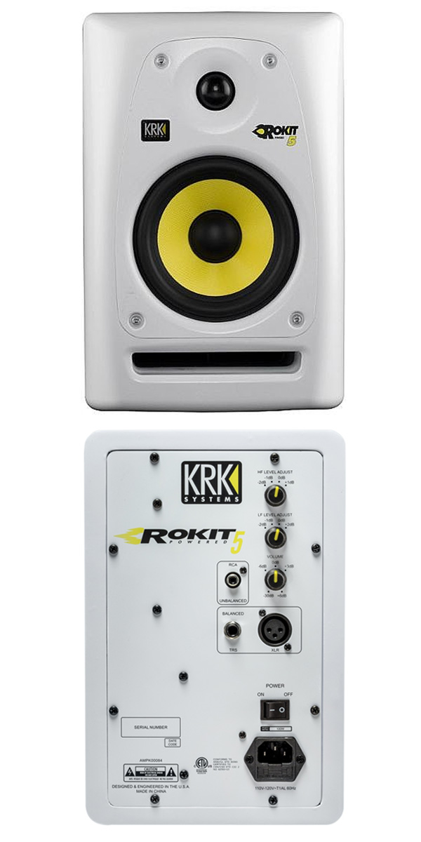 KRK ROKIT 5 G3 White