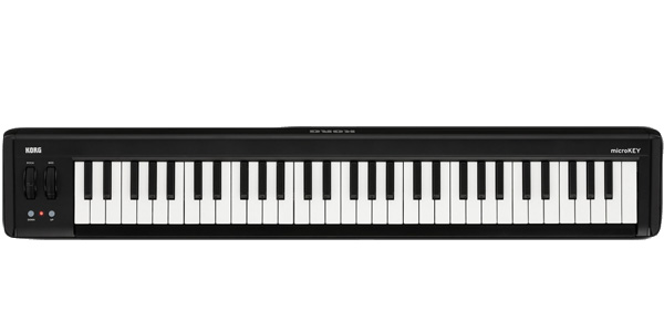シンプルなデザイン、操作性のKORG人気MIDI鍵盤の新しいシリーズ 