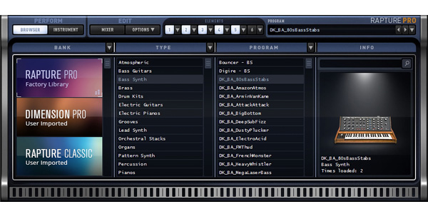 TASCAM Rapture Pro