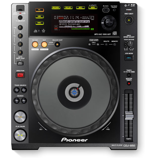 綺麗なほうだと思いますPioneer DJ CDプレーヤー CDJ-850