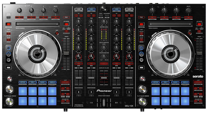 Pioneer DDJ-SX 拡大写真