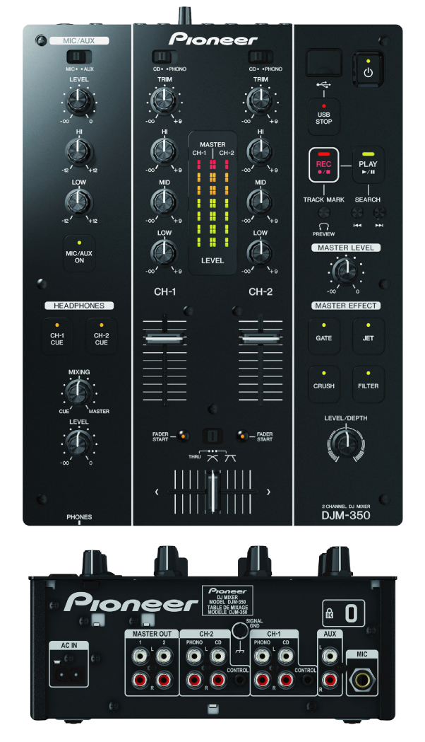 Pioneer/DJミキサー/DJM-350 -DJ機材アナログレコード専門店OTAIRECORD