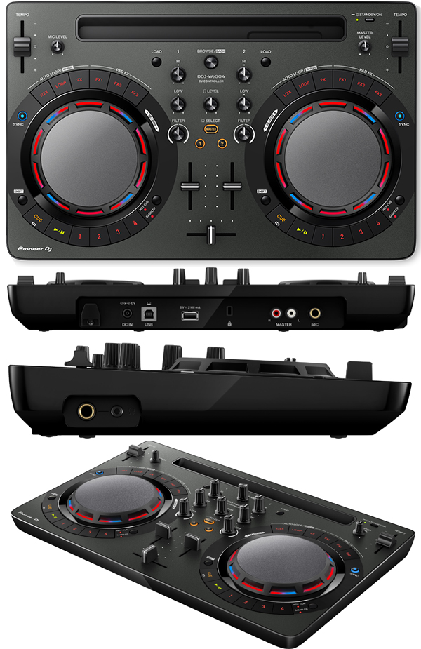 Pioneer DJのPCDJコントローラーのDDJ-WEGO3-K（BLACK)のご紹介 