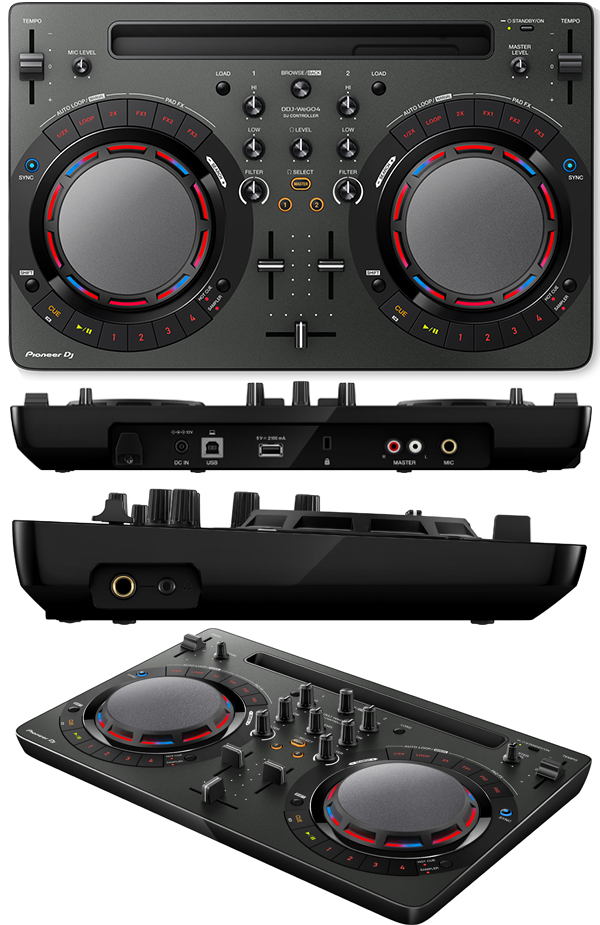 Pioneer DJのPCDJコントローラーのDDJ-WEGO3-K（BLACK)のご紹介 ...