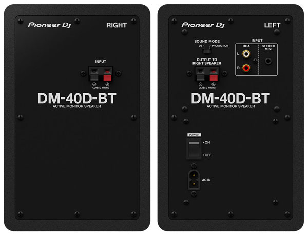 Pioneer DJ DM-40D-BT