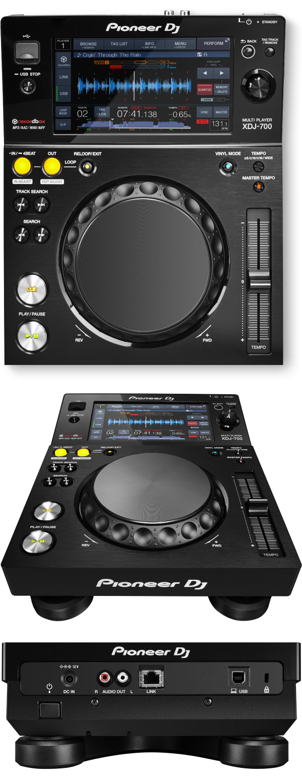 Pioneer DJのデータDJプレーヤー、XDJ-700のご紹介です。