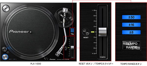Pioneer DJ / PLX-1000】フラッグシップモデルのターンテーブル！