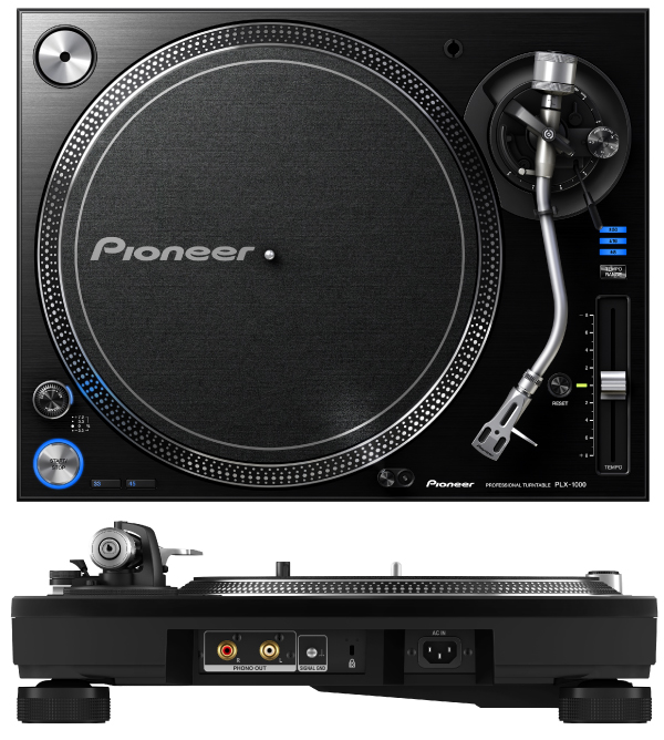 Pioneer DJ / PLX-1000】フラッグシップモデルのターンテーブル！