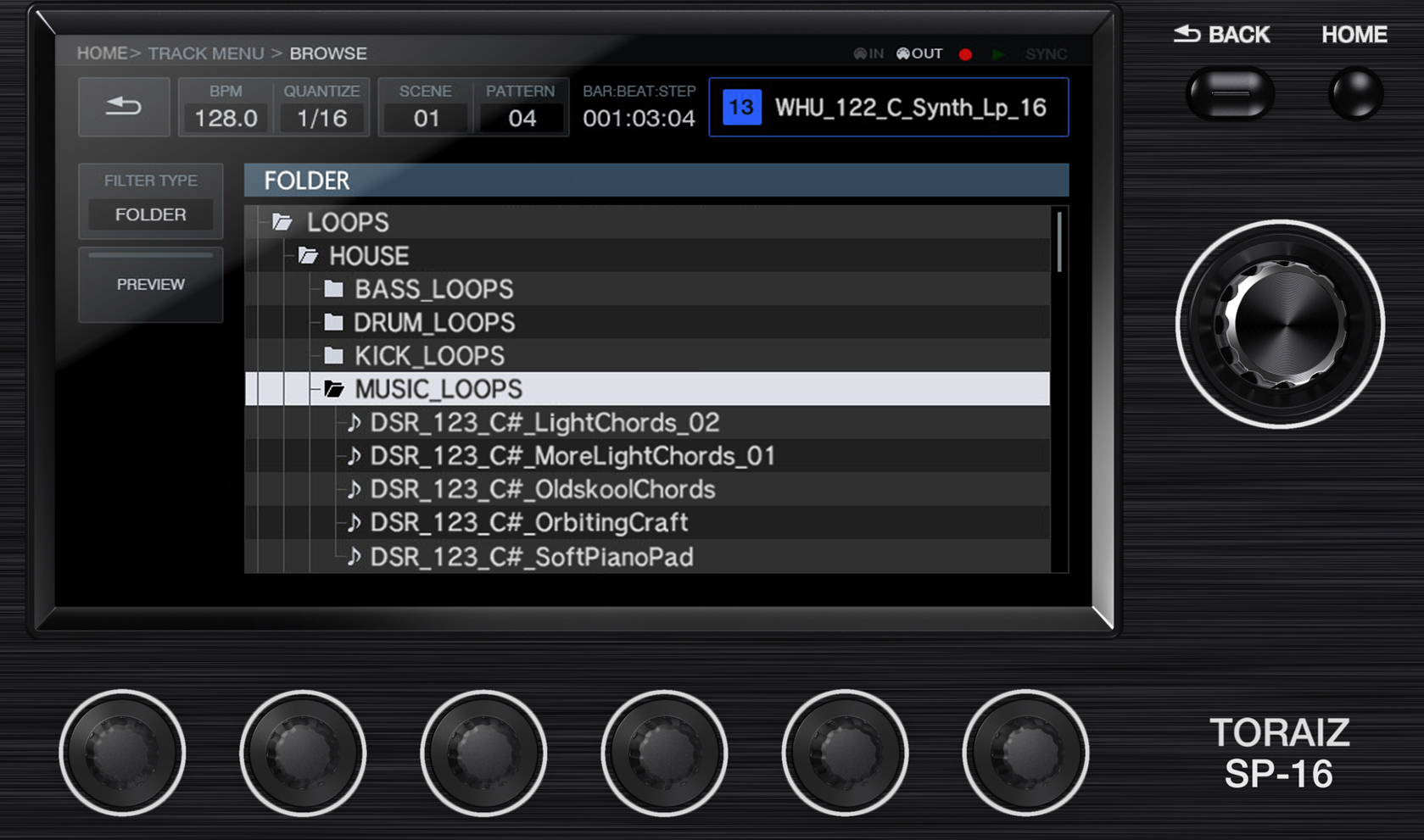 PIONEER DJ TORAIZ SP-16