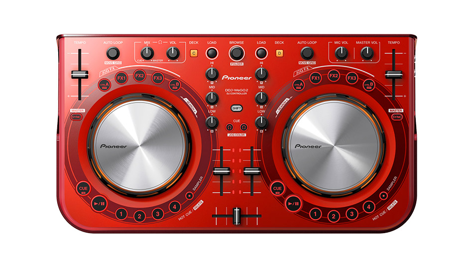 Pioneer DJコントローラー DDJ-WEGO2 ブラック PCDJ（Pioneer
