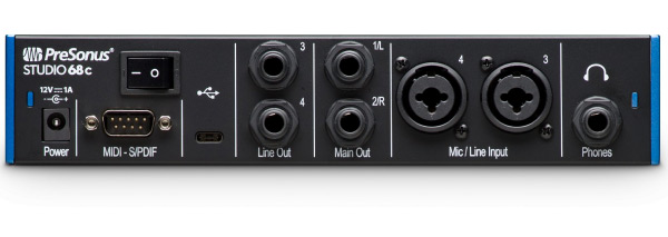 PreSonusのオーディオインターフェイス、Studio 68cのご紹介です！