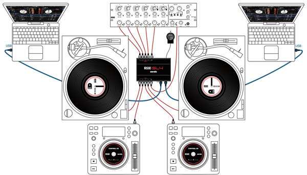 RANE SCRATCH LIVE4 SL4 XNb`Cu4