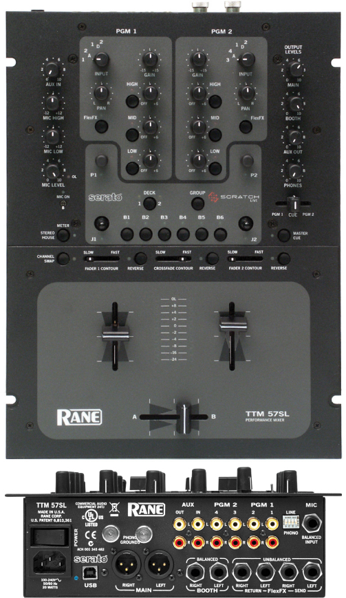 専用　Rane TTM 57SL Scratch Live DJミキサー