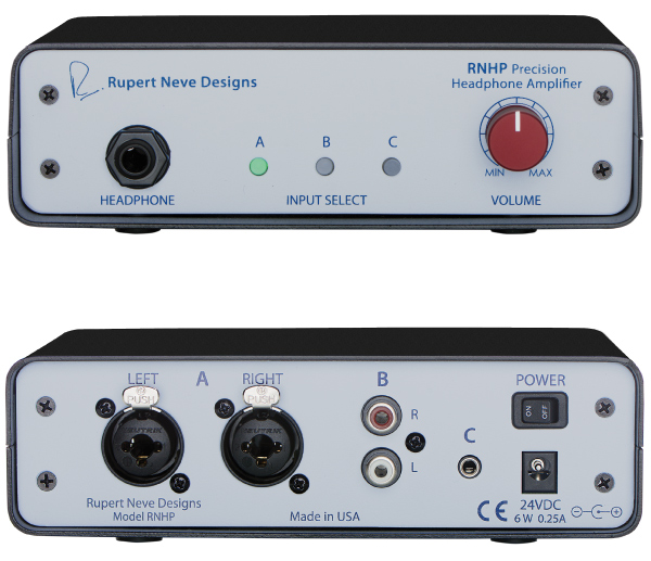 Rupert Neve Designsのヘッドホンアンプ、ＲＮＨＰのご紹介です。