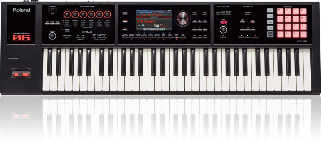 Roland FA-06拡大写真