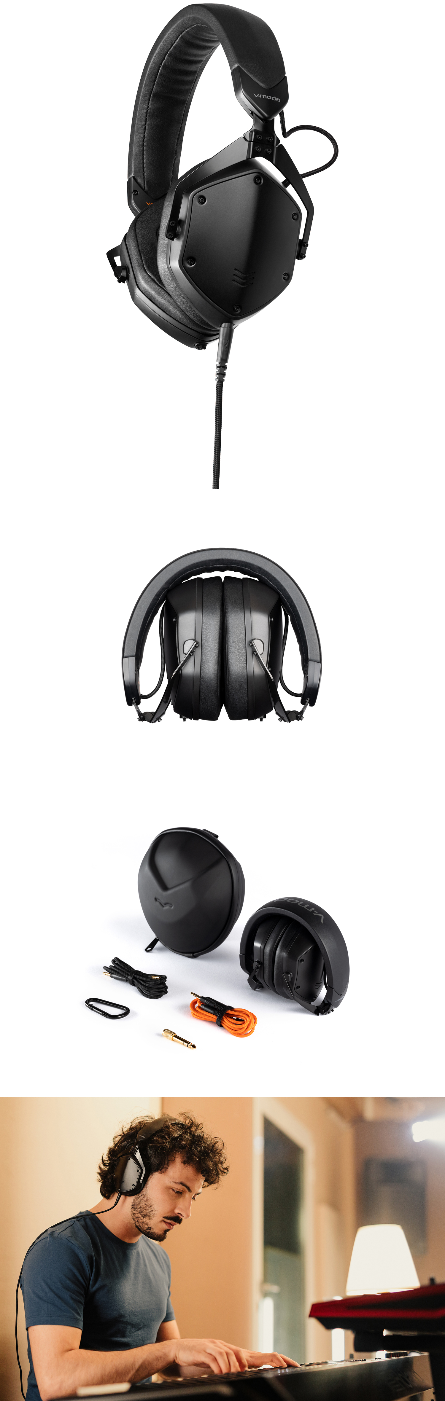 V-MODA M-200 M200-BK モニターヘッドホン ブラック :20231215051635