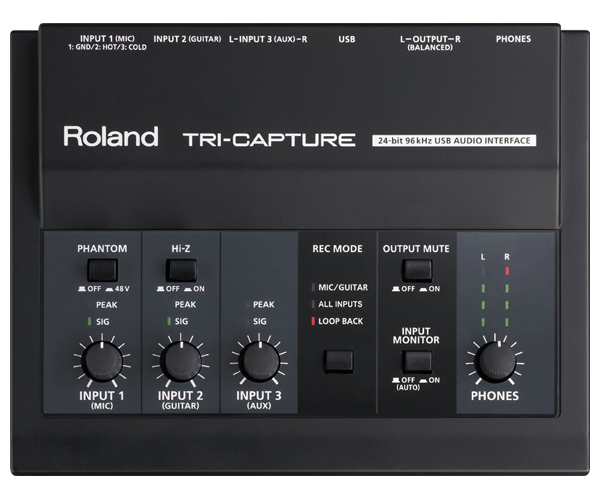 TRI-CAPTURE Roland UA-33 オーディオインターフェース