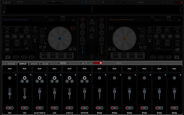 reloop beatmix virtual DJ