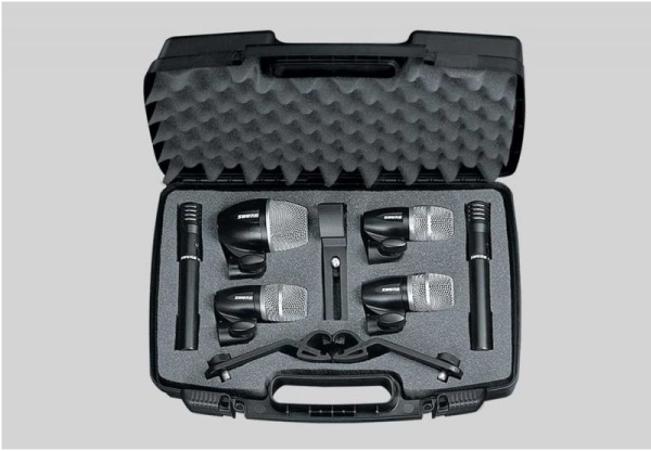 SHURE PGDMK6ドラム用マイクセット Shure PGDMK6 6-Microphone Drum Pack | zZounds