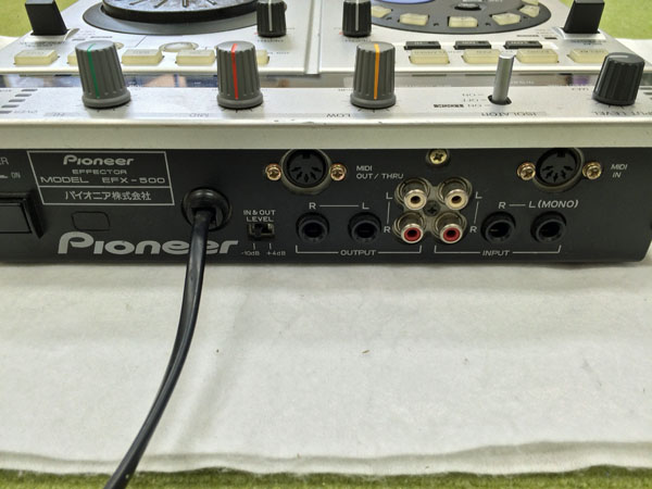 パイオニア Pioneer EFX-500 エフェクター DJ向けエフェクター ｢EFX-500-SW｣ スケルトンホワイトモデル新